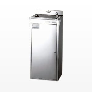 bebedero de agua en acero inoxidable ideal para colegios y empresas disponible en bogtá